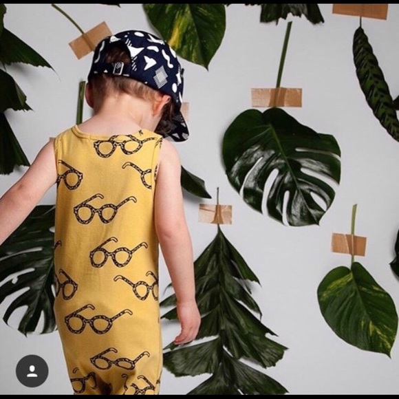 SOLD Trendy Sunglasses Romper - Picture 2 of 4